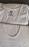 京东京造【2件装】100%棉背心男纯棉高弹力透气吸汗全棉工字背心白+白L 实拍图