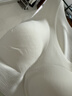 ubras虞书欣同款无尺码内衣女无痕隐形3A抗菌无钢圈文胸罩白色常规版 实拍图