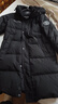 雪中飞秋冬东方简奢风时尚休闲舒适廓形男士“H”版型印花立领连帽羽绒 黑色|8056 【品质高充绒】 L 175/96A 实拍图