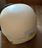 青霄 安全头盔 标准款 新国标 3C认证 抗冲击包裹式防护 电男动女四季车骑通用 卡其色防晒镜片 实拍图