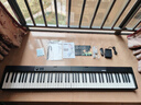 特伦斯折叠钢琴88键便携式电钢琴成人儿童电子琴重力度键盘V30pro钢琴 炫酷黑+专用琴包+Z型琴架 实拍图