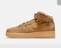 耐克（NIKE）官方男女鞋 AIR FORCE AF1  空军一号平底板鞋百搭运动休闲鞋 CJ9179-200 亚麻/麦黄【抓地耐穿】 43 实拍图