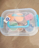 卡乐优（Coloyou）24色超轻粘土黏土儿童玩具彩泥橡皮泥无毒食品级幼儿园开学透明箱 实拍图