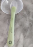 十月结晶 婴儿勺子宝宝硅胶软勺新生儿喂水小勺子儿童餐具辅食软头 牛奶果绿（两个装）+收纳盒 实拍图