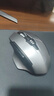 英菲克（INPHIC）F1二代 无线鼠标可充电轻音办公人体工学 电量显示 电脑台式笔记本2.4G通用便携 灰 M6P 实拍图