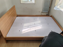 全友家居 北欧原木风小户型双人床1.5米x2米现代简约卧室落地床无床腿 实拍图
