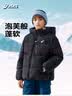 亚瑟士（asics）ASICS/亚瑟士童装25年冬季中大童宽松短款泡芙羽绒服外套轻薄舒适 实拍图