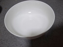 斯凯绨（Sky Top）面碗骨瓷大汤碗泡面碗沙拉碗陶瓷家用纯白餐具套装7英寸2件 实拍图