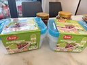 美丽雅保鲜盒食品级2500ml*4套 冰箱冷冻收纳盒微波炉加热分装饭盒 实拍图