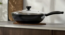 九阳（Joyoung）炒锅不粘锅 家用平底炒菜锅少油烟 煎炒锅燃气电磁炉通用 28cm 实拍图