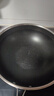 炊大皇 炒锅 304不锈钢炒菜锅煎锅 平底不粘炒锅32cm 可立可视盖不挑灶 实拍图