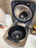 格力（GREE）【董姐同款】铸铁电饭煲家用4升0涂层电饭锅4-5人4L多功能微压力WiFi柴火饭 IH加热 GDCF-4015C 4L 黑金赤焰釜铁锅 实拍图