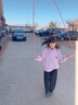 李宁（LI-NING）儿童跳绳幼儿园小学生3-5-6-12岁初学体能训练绳小孩可调节绳子 实拍图