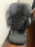 京东京造儿童安全座椅汽车3-12岁大童增高垫 i-Size认证ADAC 成长舱墨岚灰 实拍图