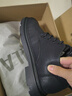 海澜之家HLA男士休闲鞋子男款皮面厚底工装鞋 L011(增高款）黑色42 实拍图
