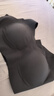 ubras情人节无尺码加大版背心式文胸无痕无钢圈女士内衣女无痕胸罩 黑 实拍图