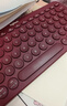 罗技（Logitech）时尚系列 K380 无线键盘 蓝牙办公键盘 女友 便携超薄键盘 笔记本键盘 红色 实拍图