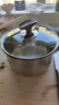 炊大皇316L婴儿宝宝辅食锅无涂层一人食小汤锅不锈钢奶锅煮面泡面锅18cm 实拍图