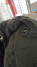 京东京造羽绒服男鸭绒加厚防寒装面包服防泼水冬季外套短款新年 橄榄绿2XL 实拍图