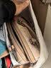 蔻驰（COACH）【品牌直供】女士ROWAN中号手提斜挎波士顿包沙黄色CDA90礼物 实拍图