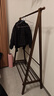 家逸实木衣架落地挂衣服架卧室衣帽架专用入户立式置物架子客厅晾衣架 实拍图