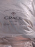 洁丽雅（Grace）纯棉A类枕头枕芯双人成人高弹羽丝绒枕头芯一对装 实拍图