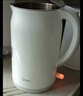 美的（Midea）电水壶电热水壶食品级304/316L不锈钢家用双层防烫烧水壶 1.7L大容量热水壶开水壶煮茶壶 年货 1.7L 【316L母婴材质】SH17M301PRO 实拍图
