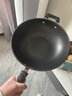 美的（Midea） 不粘锅炒锅平底煎炒锅32cm可立盖仿生荷叶不粘燃磁通用 实拍图