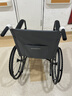 鱼跃(yuwell)轮椅车H051折叠老人轻便旅行手推车钢管免充气胎代步车 实拍图