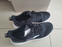 鸿星尔克跑步鞋春季透气男鞋轻便网面通勤休闲跑鞋户外慢跑运动鞋子经典款 正黑/正白-2123【网面透气】 41 实拍图