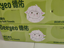德佑绵柔巾婴儿80抽*10包一次性洗脸巾加厚干湿两用棉柔洁面纸巾 实拍图