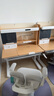 黑白调C2儿童学习桌书桌学习桌专用3-18岁实木可升降进口橡胶木小户型 实拍图
