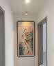 高档九鱼聚财图刺绣玄关装饰画苏绣正对入户门荷花挂画客厅走廊画 高档刺绣荷花九鱼图【实木圆角画框】 高度160宽度80cm 纯实木立体高档画框装裱 刺绣工艺+钢化玻璃 实拍图