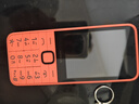诺基亚（NOKIA）220 4G 移动联通电信全网通 2.8英寸双卡双待 直板按键手机 老人老年手机 学生手机 橘色 实拍图