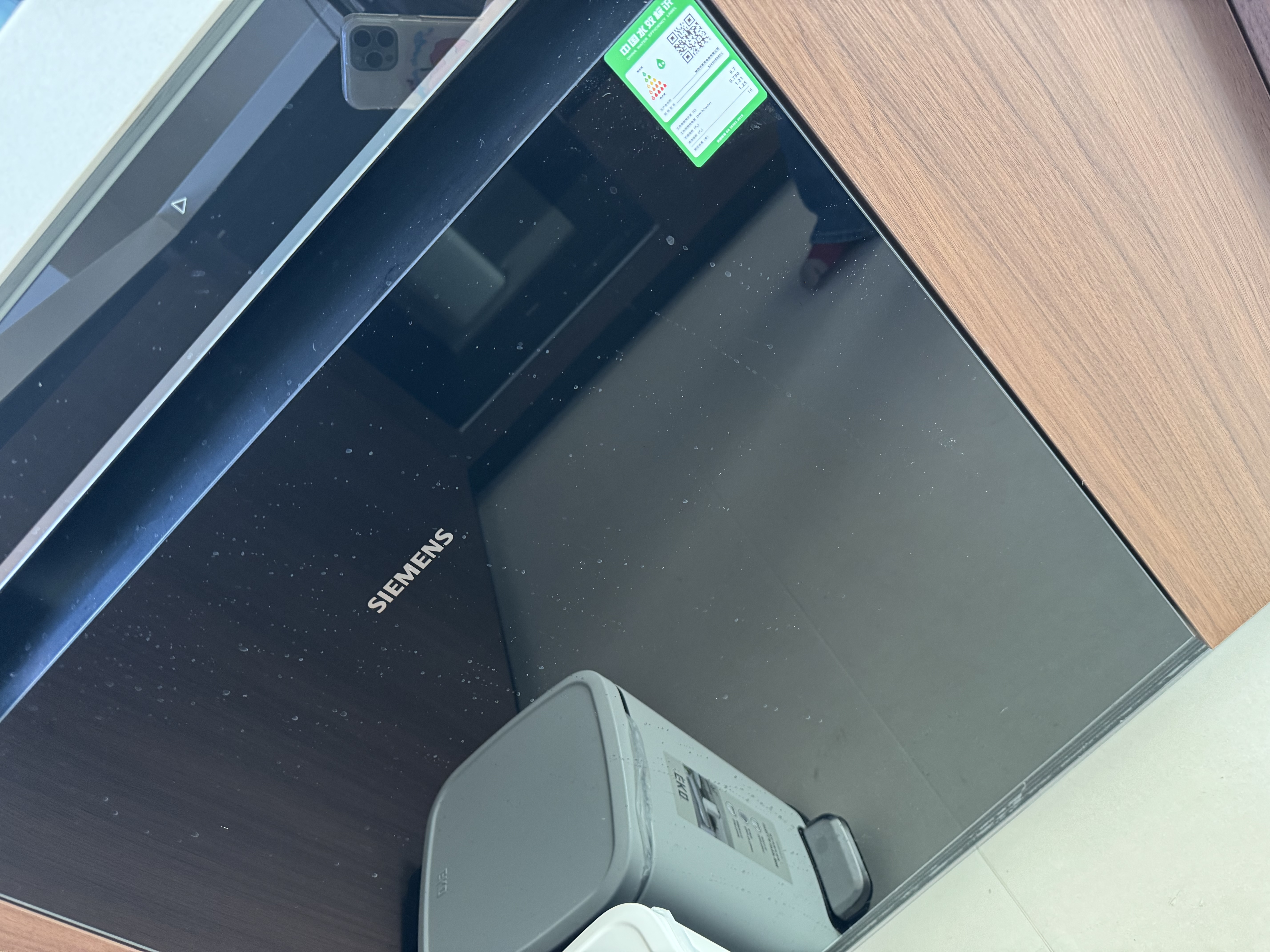 西门子（SIEMENS）极净魔盒150L以上容积 嵌入式洗碗机官方家用消毒除菌智能抽湿烘干3.0【HB88】SJ43HB88KC 实拍图