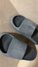 朴西香蕉船情侣凉拖鞋女浴室不易滑室内居家四季拖鞋男 深灰 44-45 实拍图