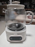美的（Midea）花漾0胶水全玻璃全自动养生壶 办公室多功能煮茶壶 烧水壶恒温电热水壶煮茶器花茶壶1L YS10B101 实拍图