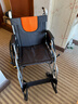 鱼跃 (yuwell)手动轮椅车H062折叠老人轻便免充气铝合金旅行手推代步 实拍图