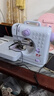 芳华505A升级版台式电动吃厚多功能缝纫机简易锁边家用可钉扣锁扣眼 白紫标配+扩展台+大礼包 实拍图