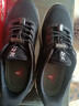 足力健老人鞋中老年轻便休闲散步鞋2431380J 男 黑色 40 实拍图