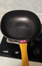 迈巴勒【抖音同款】钛极岩铸不粘炒锅煎炒多用途炒菜锅家用炒锅耐磨32cm 实拍图