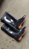 双星八特 高筒雨鞋雨靴男防滑塑胶雨天 38cm码男女通用 42码 实拍图
