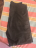 猫人【加肥加大】含山羊绒蚕丝女士保暖裤女高腰大码秋裤打底裤黑6XL 实拍图