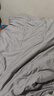 雅鹿·自由自在 A类抗菌空调被春秋夏凉被子夏季单人薄被子150x200cm 浅灰 实拍图