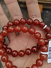 石玥珠宝收藏级10mm红玛瑙手串本命年转运珠水晶玛瑙手链男女士款 实拍图