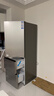 海尔（Haier）「真省电」310L三门冰箱黑金净化一级能效风冷无霜BCD-310WGHD3E7WV(银)国家补贴 实拍图
