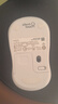 罗技（Logitech）M221 轻音鼠标 无线鼠标 办公鼠标 对称鼠标 带无线微型接收器 米白色 实拍图