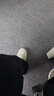 回力男鞋帆布鞋透气运动休闲鞋一脚蹬低帮潮流板鞋 WXY-B011Z 灰色 41 实拍图