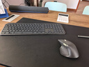 罗技（Logitech）大师系列 MX Master 4 高性能无线蓝牙鼠标  办公鼠标 静音鼠标  升级款 石墨黑 带无线接收器 实拍图