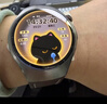 华为【送礼送健康】HUAWEI WATCH 5 42mm基础款不锈钢表壳金星白素皮复合表带X-TAP智感窗eSIM通信手表 实拍图